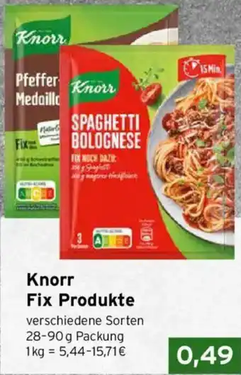 CAP Markt Knorr Fix Produkte Angebot