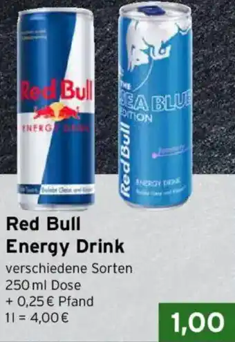 CAP Markt Red Bull Energy Drink Angebot