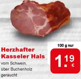 CAP Markt Herzhafter Kasseler Hals Angebot