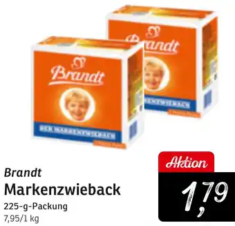 KONSUM Brandt Markenzwieback Angebot