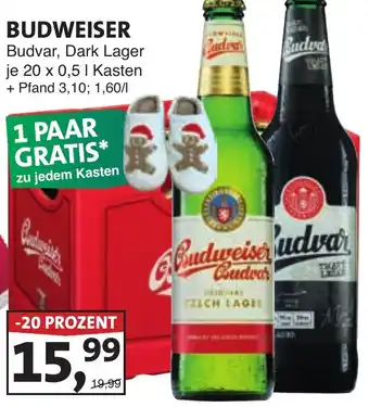 Lösch Depot BUDWEISER Budvar, Dark Lager Angebot