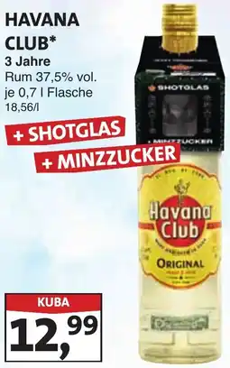 Lösch Depot HAVANA CLUB 3 Jahre Angebot