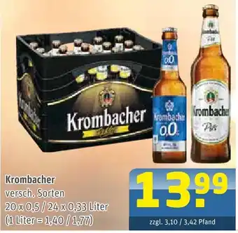 Getränke Arena Krombacher kombacher Angebot