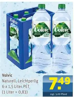 Getränke Arena Volvic naturell, leichtperlig Angebot