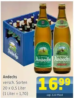 Getränke Arena Andechs bier Angebot