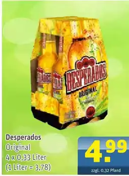 Getränke Arena Desperados original Angebot