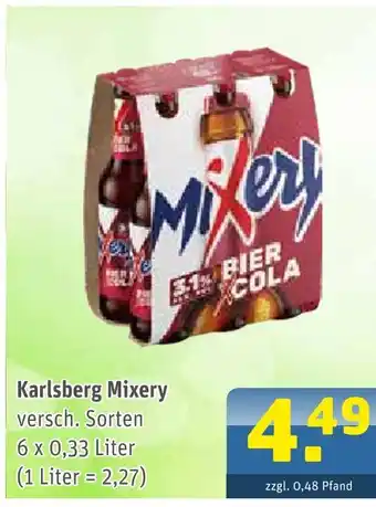 Getränke Arena Karlsberg mixery bier Angebot