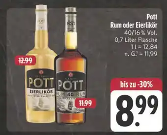 Edeka Pott eierlikör Angebot