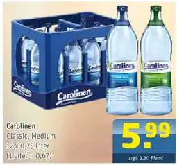Getränke Arena Carolinen classic Angebot