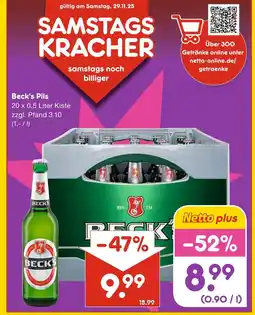 Netto Marken-Discount Beck's pils Angebot