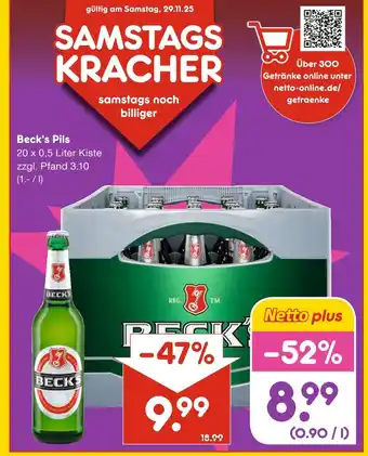 Netto Marken-Discount Beck's pils Angebot