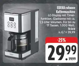 Edeka Edeka zuhause kaffeemaschine Angebot
