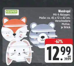 Edeka Kesper wandregal Angebot