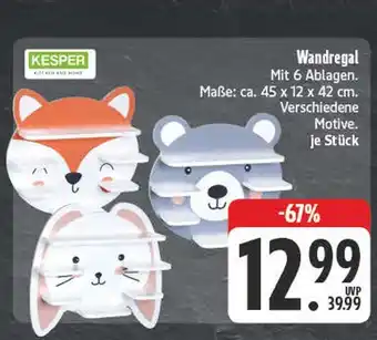 Edeka Kesper wandregal Angebot
