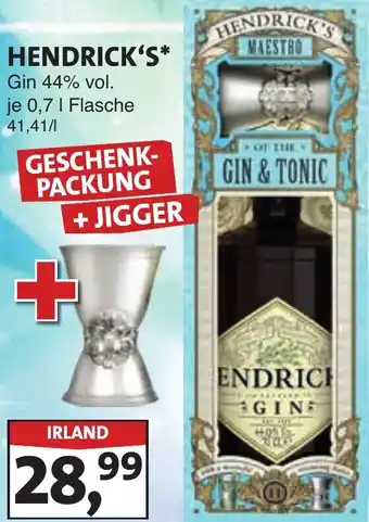 Lösch Depot HENDRICK'S Gin Angebot