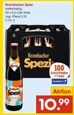 Netto Marken-Discount Krombacher spezi Angebot