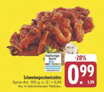 Edeka Schweinegeschnetzeltes Angebot
