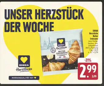 Edeka Edeka herzstücke butter croissants Angebot