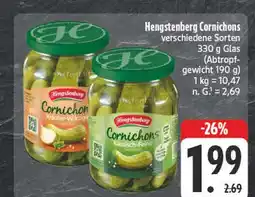 Edeka Hengstenberg cornichons kräuter-würzig Angebot