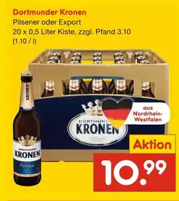 Netto Marken-Discount Dortmunder kronen pilsener Angebot