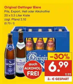 Netto Marken-Discount Original oettinger biere Angebot