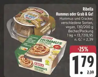 Edeka Ribella hummus italiano Angebot