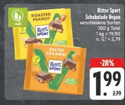 Edeka Ritter sport roasted peanut Angebot