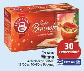 Edeka Teekanne wintertee Angebot