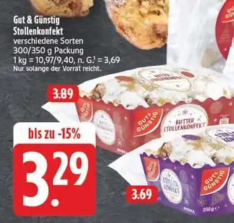 Edeka Gut & günstig butter stollenkonfekt Angebot