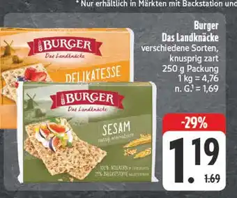 Edeka Burger delikatesse Angebot