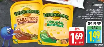 Edeka Leerdammer caractère Angebot