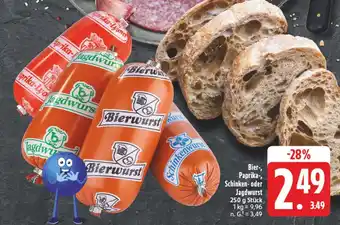 Edeka Bierwurst Angebot