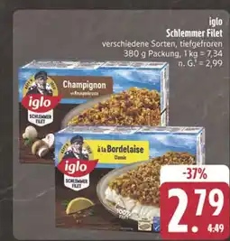 Edeka Iglo schlemmer filet champignon Angebot