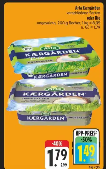 Edeka Arla kærgården bio Angebot