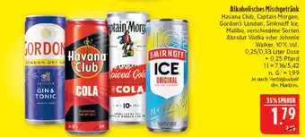 Marktkauf Gordon's gin & tonic Angebot