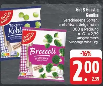 Edeka Gut & günstig rosenkohl Angebot