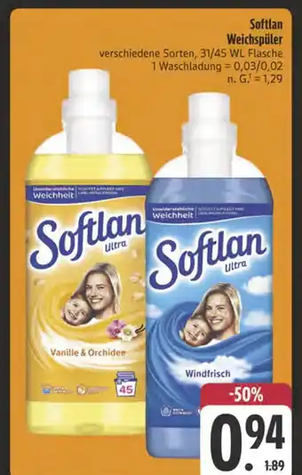 Edeka Softlan vanille & orchidee Angebot