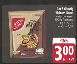 Edeka Gut & günstig walnuss-kerne Angebot