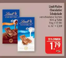 Marktkauf Lindt zartbitter Angebot