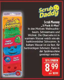 Marktkauf Scrub daddy scrub mommy 3 pack x-mas Angebot