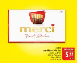 Marktkauf Storck merci finest selection Angebot