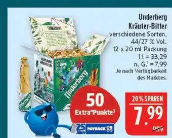 Marktkauf Underberg kräuter-bitter Angebot