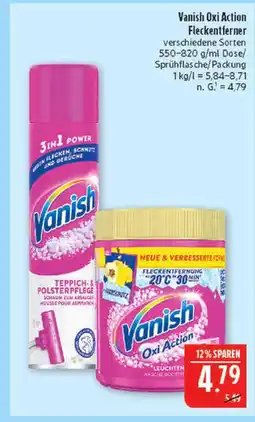 Marktkauf Vanish oxi action fleckentferner Angebot
