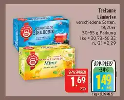 Marktkauf Teekanne schwedische blaubeere Angebot