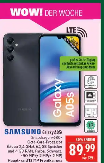 Marktkauf Samsung galaxy a05s Angebot