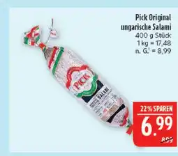 Marktkauf Pick original ungarische salami Angebot