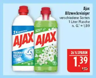 Marktkauf Ajax allzweckreiniger Angebot