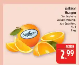 Marktkauf Sanlucar orangen Angebot