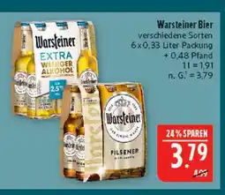 Marktkauf Warsteiner extra weniger alkohol Angebot