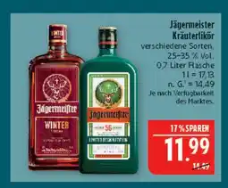 Marktkauf Jägermeister winter Angebot
